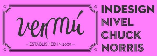 Vermú InDesign CS6